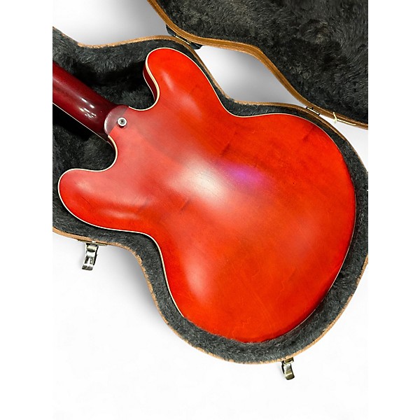 Used 2016 Gibson ES335 Memphis Satin Faded Cherry Hollow Body Electric Guitar