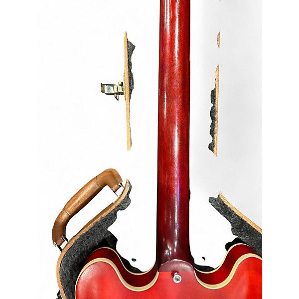 Used 2016 Gibson ES335 Memphis Satin Faded Cherry Hollow Body Electric Guitar