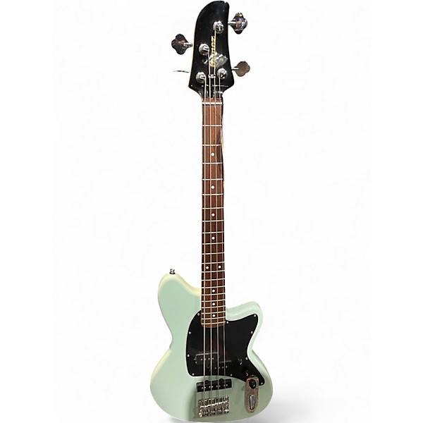 Used Ibanez TMB400 Surf Green Electric Bass Guitar