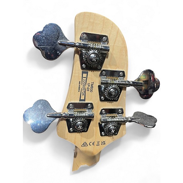 Used Ibanez TMB400 Surf Green Electric Bass Guitar