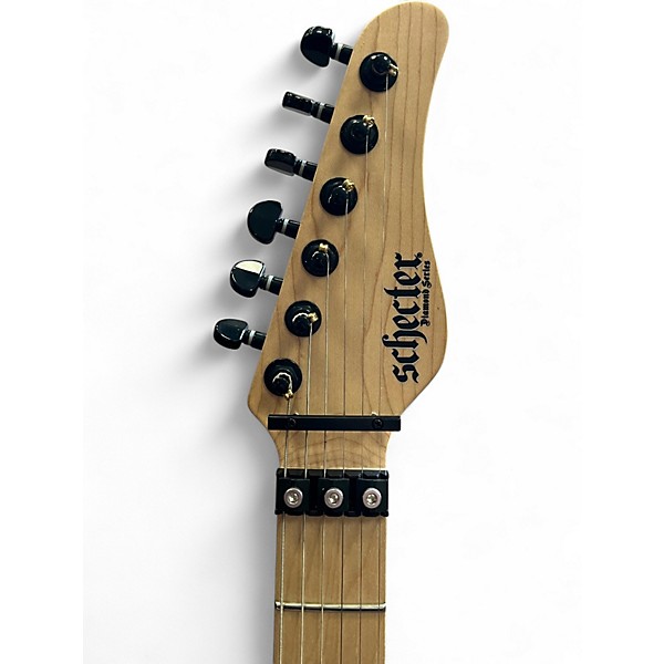 Used Schecter Guitar Research Sun Valley Super Shredder FR Green Reign Solid Body Electric Guitar