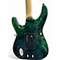 Used Schecter Guitar Research Sun Valley Super Shredder FR Green Reign Solid Body Electric Guitar