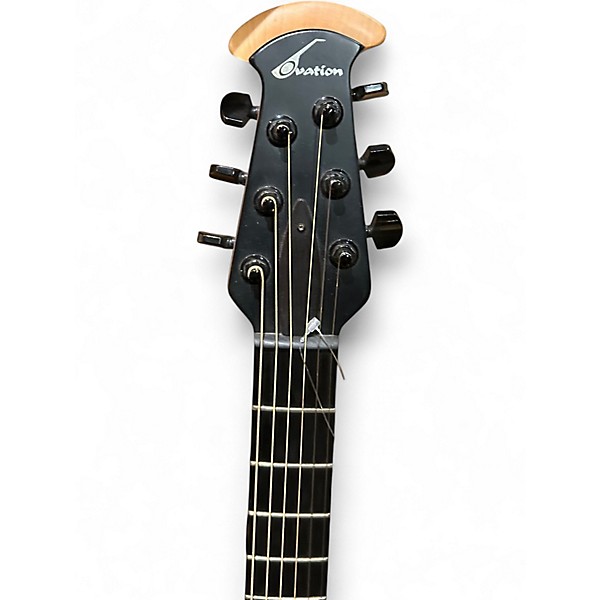 Used Ovation 1778T-ELITE MATTE BLACK Acoustic Electric Guitar