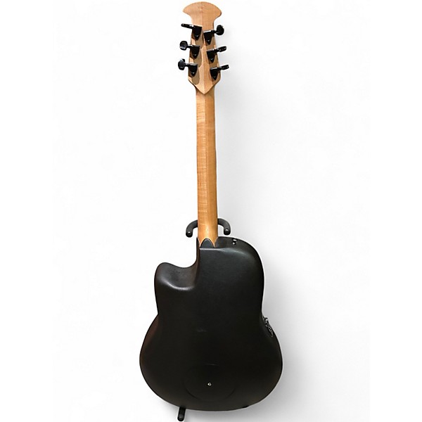 Used Ovation 1778T-ELITE MATTE BLACK Acoustic Electric Guitar