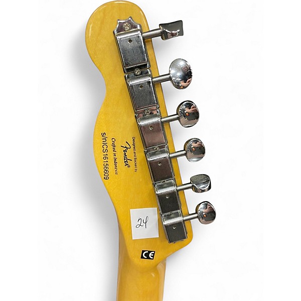 Used Squier Classic Vibe Telecaster Thinline Natural Hollow Body Electric Guitar