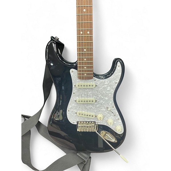 Used Squier Classic Vibe Stratocaster Black Solid Body Electric Guitar