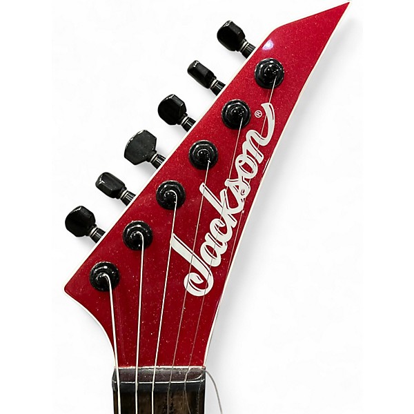 Used Jackson American Series Red Solid Body Electric Guitar