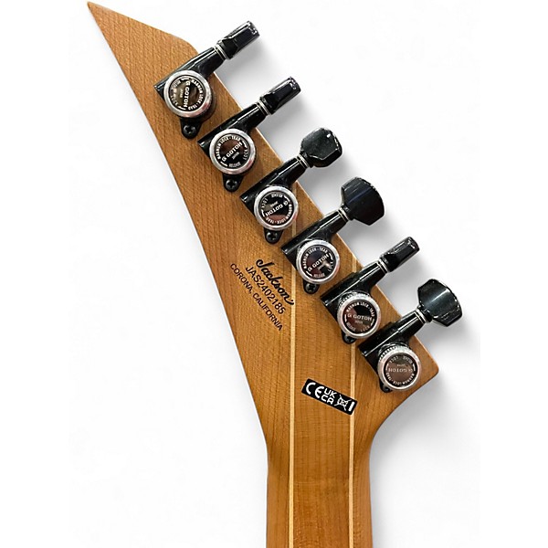 Used Jackson American Series Red Solid Body Electric Guitar