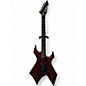 Used B.C. Rich Stranger Things "Eddie's" Inspired NJ Series Warlock Red Crackle Solid Body Electric Guitar thumbnail