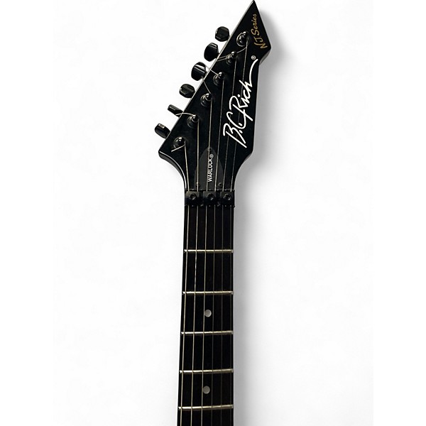 Used B.C. Rich Stranger Things "Eddie's" Inspired NJ Series Warlock Red Crackle Solid Body Electric Guitar