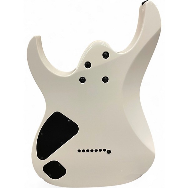 Used Ibanez RG8 8 String White Solid Body Electric Guitar