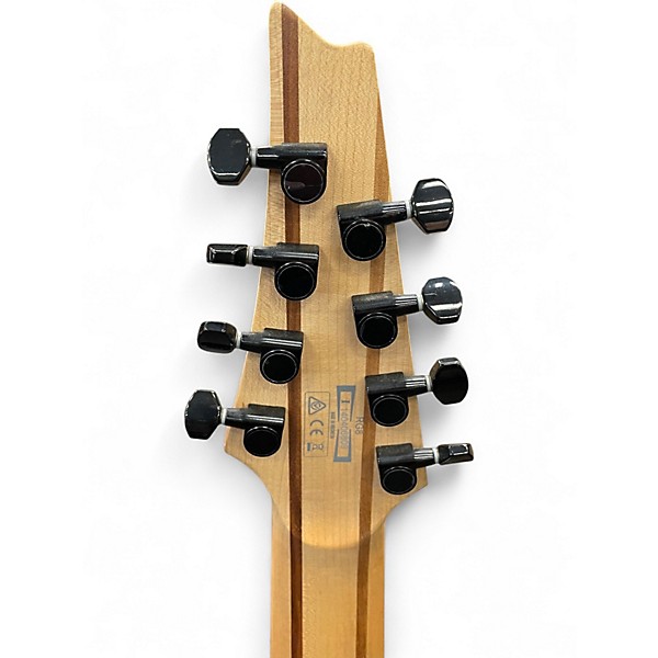 Used Ibanez RG8 8 String White Solid Body Electric Guitar