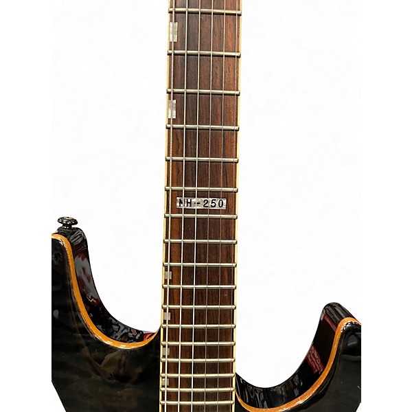 Used ESP LTD MH250 Trans Green Solid Body Electric Guitar