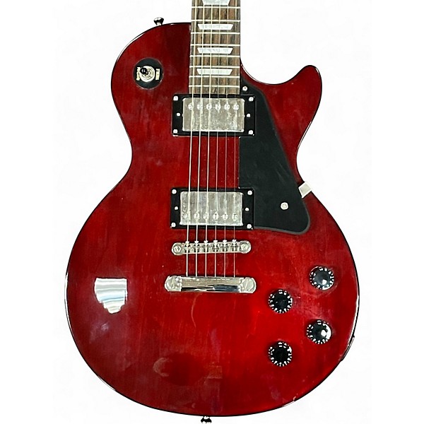 Used Epiphone Les Paul Studio Wine Red Solid Body Electric Guitar