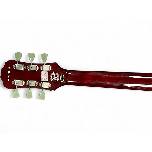 Used Epiphone Les Paul Studio Wine Red Solid Body Electric Guitar