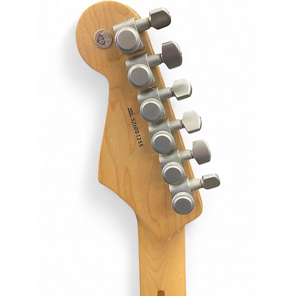 Used Fender Artist Series Jeff Beck Stratocaster Olympic White Solid Body Electric Guitar