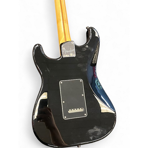 Used 2018 Fender Deluxe Stratocaster Black Solid Body Electric Guitar