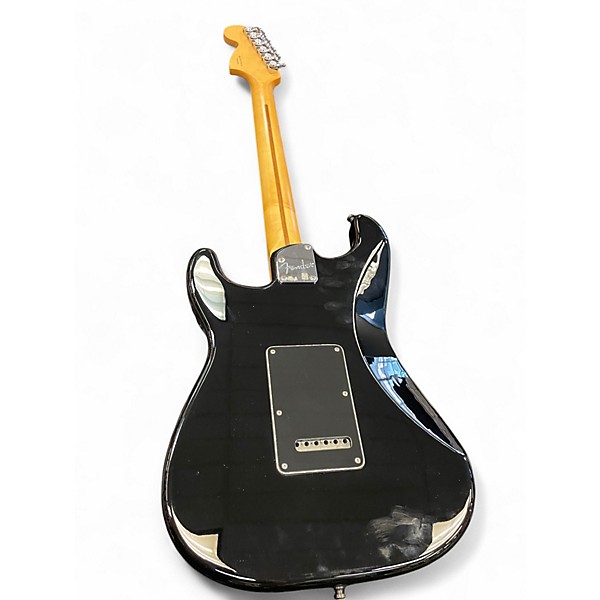 Used 2018 Fender Deluxe Stratocaster Black Solid Body Electric Guitar