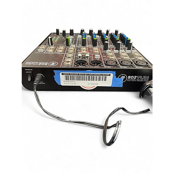 Used Mackie 802VLZ4 Unpowered Mixer