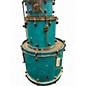 Used D Drum 3 Piece DIATRIBE TEAL Drum Kit