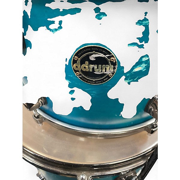 Used D Drum 3 Piece DIATRIBE TEAL Drum Kit
