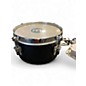 Used MEINL 8in POCKET SNARE Black Drum
