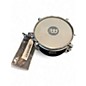 Used MEINL 8in POCKET SNARE Black Drum