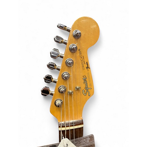 Used Squier MIJ E Series Stratocaster Red Solid Body Electric Guitar