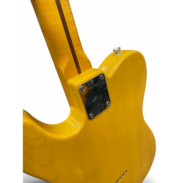 Used Warmoth Tele - Genuine USA Fender Replacement Body, Warmoth Neck Butterscotch Blonde Solid Body Electric Guitar