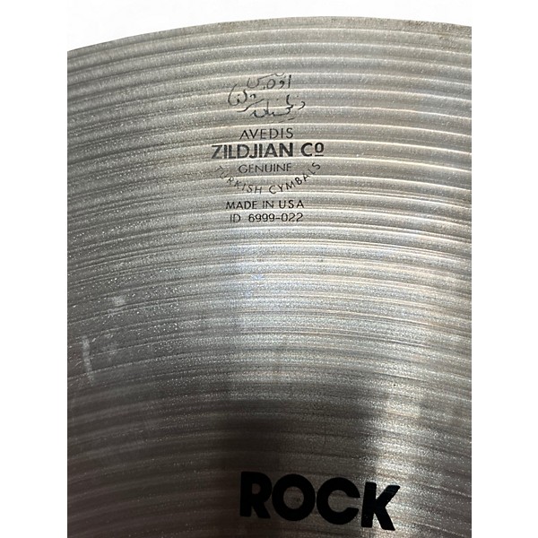 Used Zildjian 18in Avedis Rock Crash Cymbal
