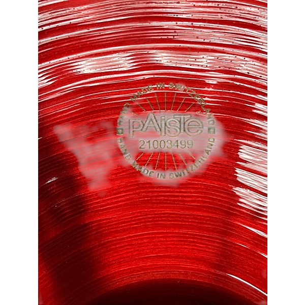 Used Paiste 18in 900 Series Color Sound Cymbal