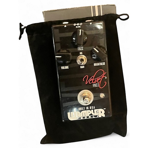 Used Wampler Velvet Fuzz Effect Pedal