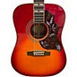 Used Epiphone Hummingbird 2 Color Sunburst Acoustic Guitar