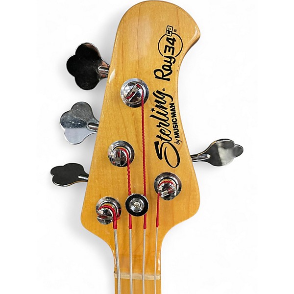 Used Sterling by Music Man Ray34 Tobacco Burst Electric Bass Guitar