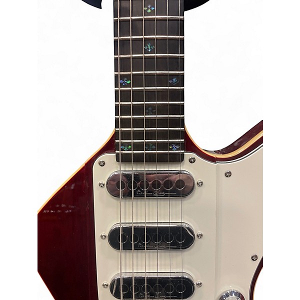 Used Brian May Guitars Arielle Antique Cherry Solid Body Electric Guitar