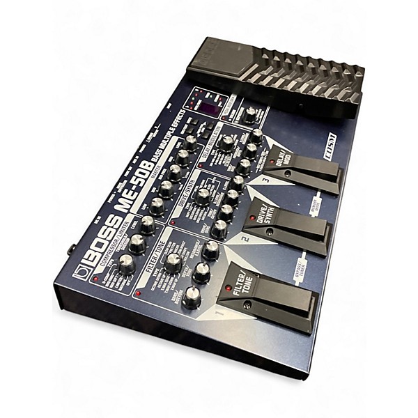 Used BOSS ME50B Bass Multi Bass Effect Pedal