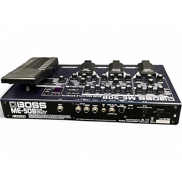 Used BOSS ME50B Bass Multi Bass Effect Pedal