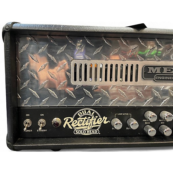 Used MESA/Boogie Dual Rectifier Solo Head 3 Channel 100-Watt Tube Guitar Amp Head
