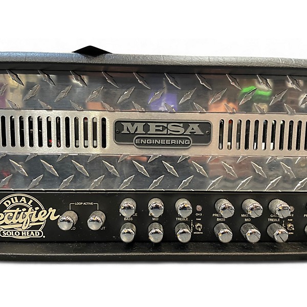 Used MESA/Boogie Dual Rectifier Solo Head 3 Channel 100-Watt Tube Guitar Amp Head