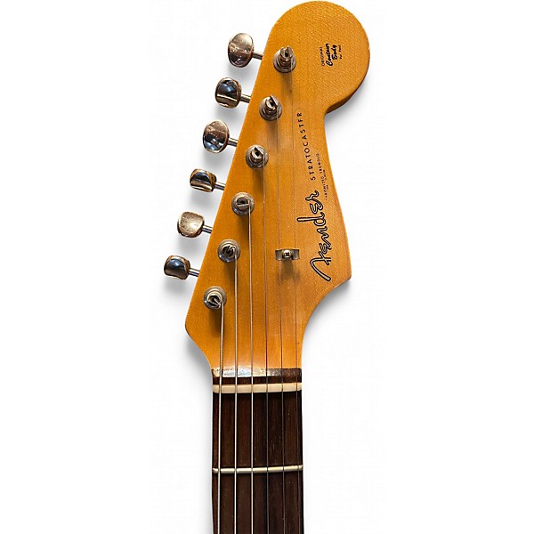 Used 2022 Fender Custom Shop 1963 Stratocaster Journeyman Hvy Relic  Sherwood Green Metallic Solid Body Electric Guitar