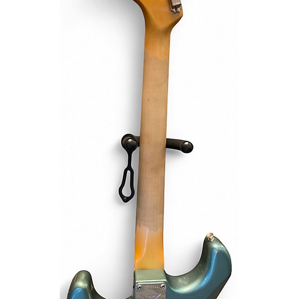 Used 2022 Fender Custom Shop 1963 Stratocaster Journeyman Hvy Relic  Sherwood Green Metallic Solid Body Electric Guitar