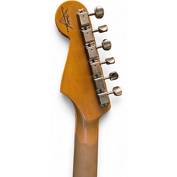 Used 2022 Fender Custom Shop 1963 Stratocaster Journeyman Hvy Relic  Sherwood Green Metallic Solid Body Electric Guitar