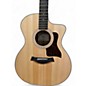 Used Taylor 214CE Natural Acoustic Electric Guitar