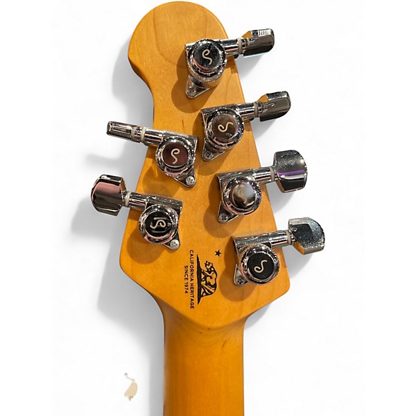 Used Ernie Ball cutlass hss Olympic White Solid Body Electric Guitar