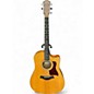 Used Taylor 310CE Natural Acoustic Electric Guitar