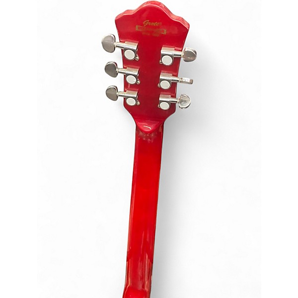 Used Grote 335 Red Hollow Body Electric Guitar