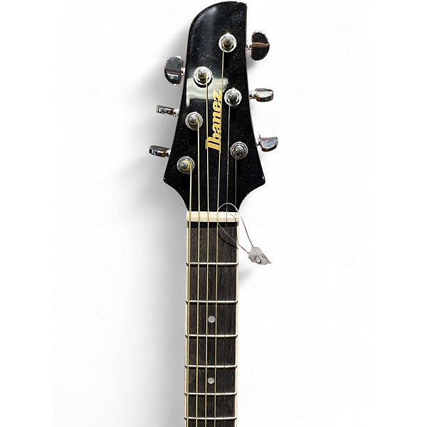 Used Ibanez TCY10E Talman White Acoustic Electric Guitar