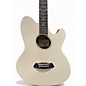 Used Ibanez TCY10E Talman White Acoustic Electric Guitar
