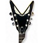 Used Dean V Stealth Black Solid Body Electric Guitar