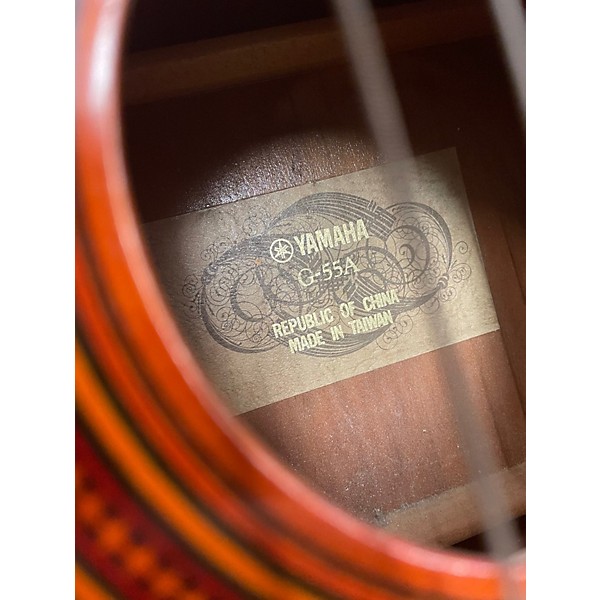 Used Yamaha G-55 Brown Acoustic Guitar